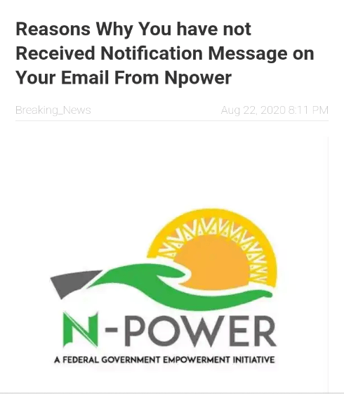 LATEST NEWS ABOUT NPOWER